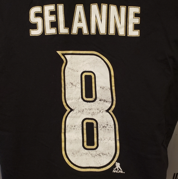 Teemu Selanne Anaheim Ducks 2014 XL T-Shirt - Picture 2 of 8